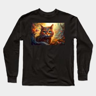 Enchanting cat Long Sleeve T-Shirt